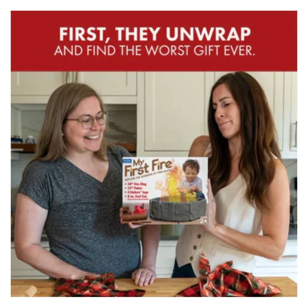 Pranko Prank Gift Box My First Fire Wrap Your Real Present in a Funny Box